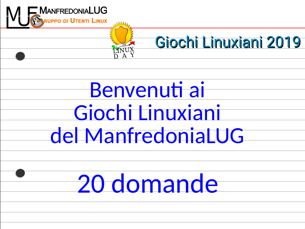 Giochi Linuxiani 2019